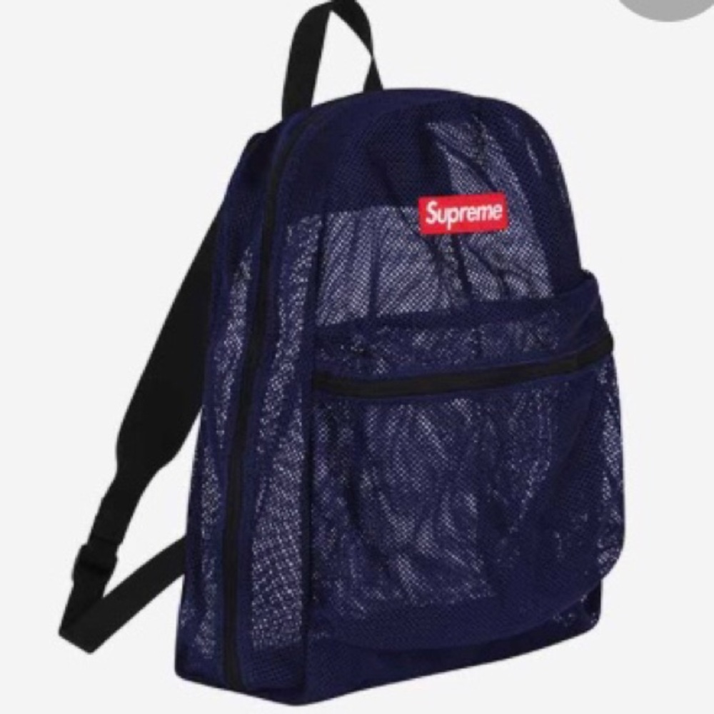 Supreme backpack fabric perfect size mesh